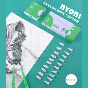 NYONI Professional Art Sketch Detail Rubbing Cotton
