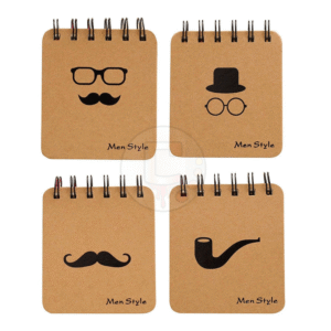Korean stationery small and portable Mr. Beard coil notebook coil book notepad