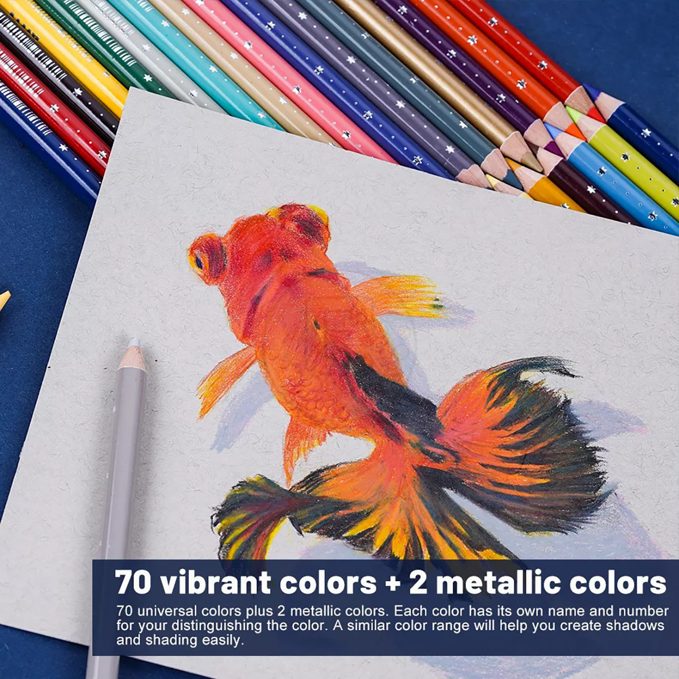 Arrtx 72 Colored Pencils set - Image 6