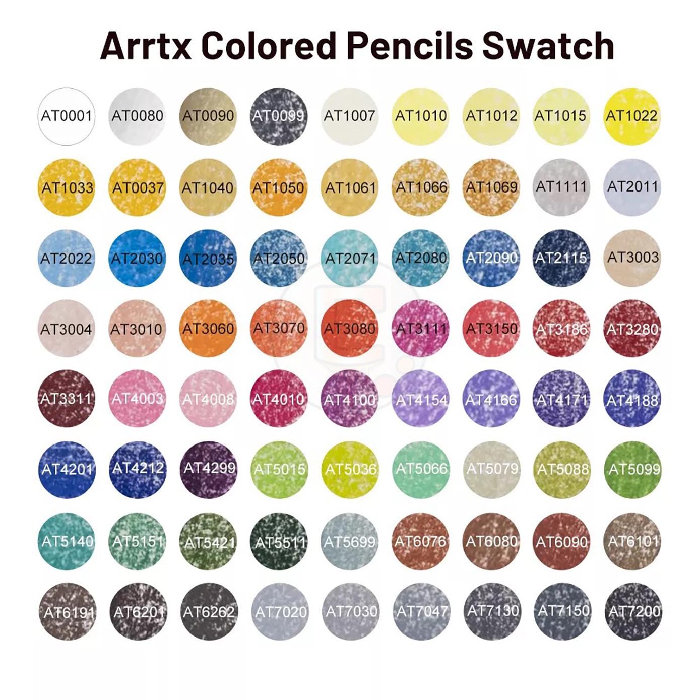 Arrtx 72 Colored Pencils set - Image 13