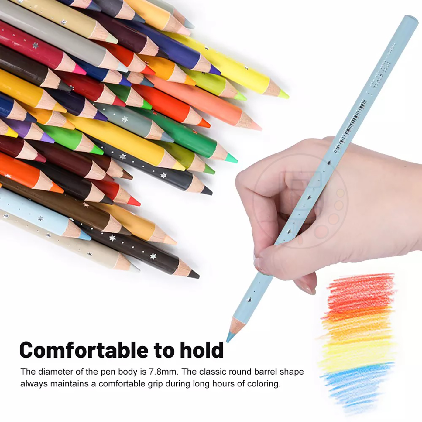 Arrtx 72 Colored Pencils set - Image 14