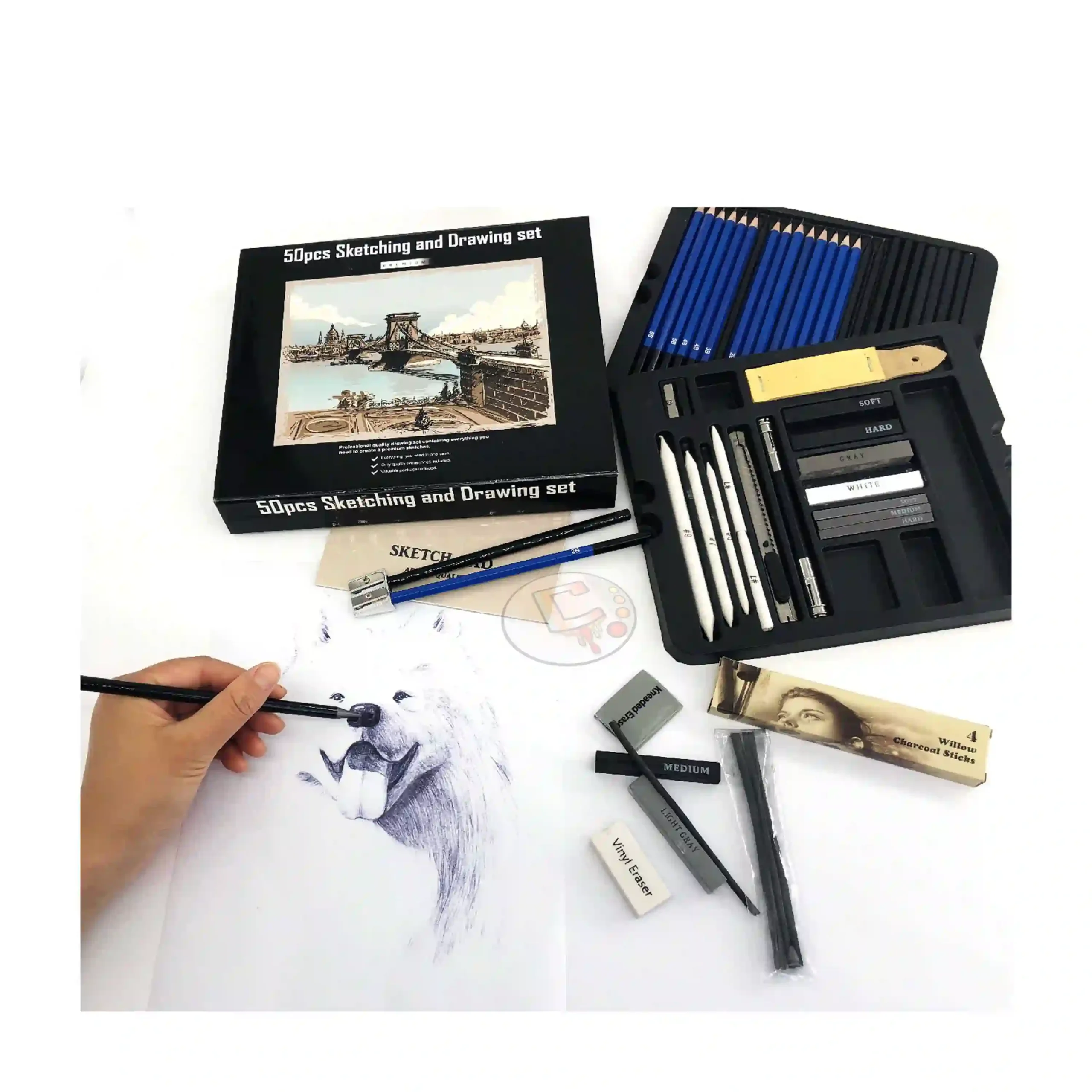 50 pieces sketch set